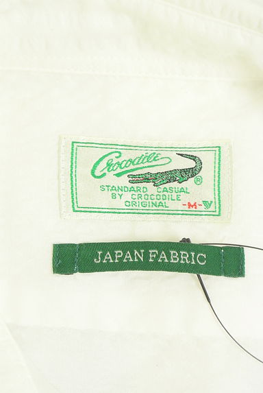 Crocodile（クロコダイル）の古着「半そでボーダー柄シャツ（カジュアルシャツ）」大画像６へ