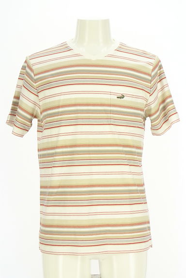 Crocodile（クロコダイル）の古着「マルチボーダーTシャツ（Ｔシャツ）」大画像１へ