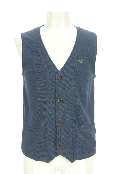 Crocodile（クロコダイル）の古着「前後切り替えワンポイントベスト（ベスト）」大画像１へ