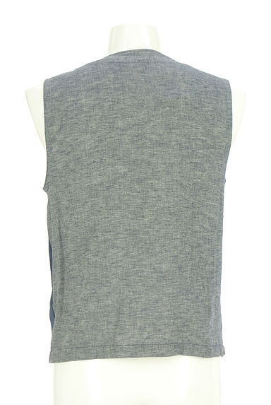 Crocodile（クロコダイル）の古着「前後切り替えワンポイントベスト（ベスト）」大画像２へ