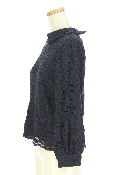 クリックで大画像表示 BLUE LABEL CRESTBRIDGE(ブルーレーベル・クレストブリッジ)の古着「総レースブラウス(カットソー・プルオーバー)」大画像3へ