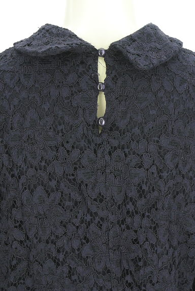 クリックで大画像表示 BLUE LABEL CRESTBRIDGE(ブルーレーベル・クレストブリッジ)の古着「総レースブラウス(カットソー・プルオーバー)」大画像4へ