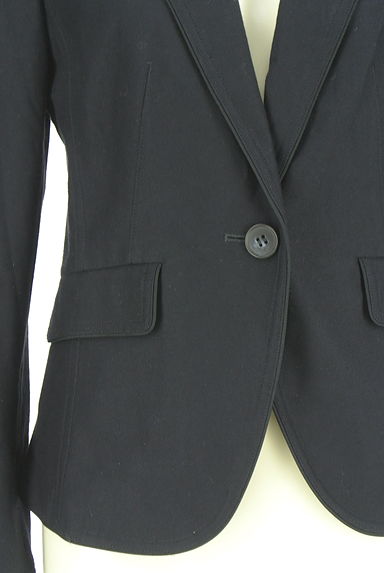 クリックで大画像表示 STRAWBERRY-FIELDS(ストロベリーフィールズ)の古着「コットンテーラードジャケット(ジャケット)」大画像4へ