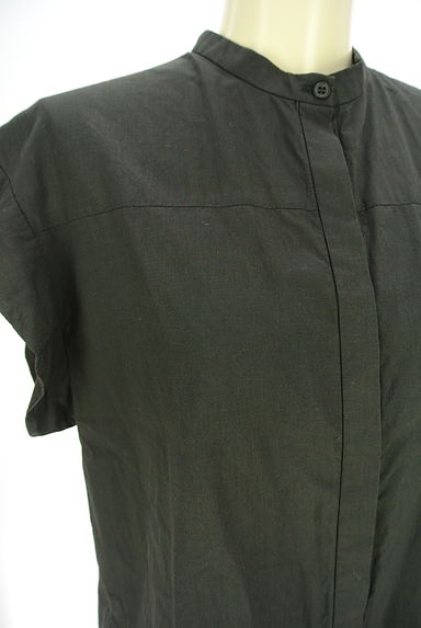 クリックで大画像表示 Spick and Span(スピック&スパン)の古着「バンドカラーノースリシャツ(ブラウス)」大画像4へ