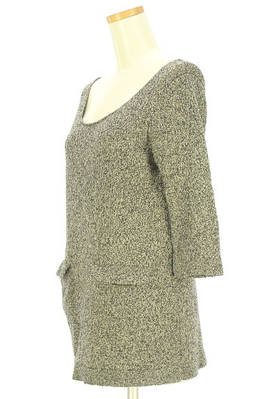 クリックで大画像表示 FLORENT(フローレント)の古着「ミックス糸ニットトップス(ニット)」大画像3へ