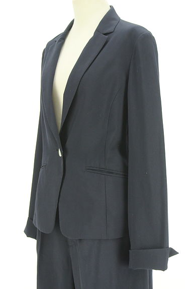 クリックで大画像表示 組曲(クミキョク)の古着「テーラードジャケット×タックパンツ セットアップ(セットアップ(ジャケット+パンツ))」大画像3へ