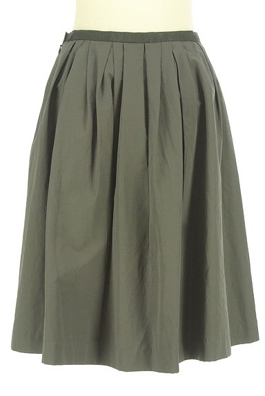 クリックで大画像表示 FRAMeWORK(フレームワーク)の古着「ミディ丈タックフレアスカート(スカート)」大画像2へ