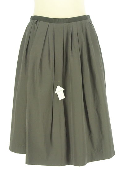 クリックで大画像表示 FRAMeWORK(フレームワーク)の古着「ミディ丈タックフレアスカート(スカート)」大画像4へ