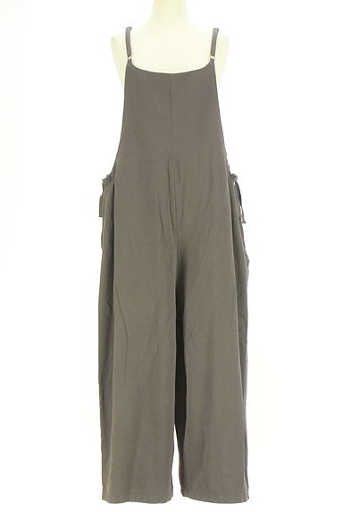 Samansa Mos2（サマンサモスモス）の古着「ワイドサロペットパンツ（オーバーオール・サロペット）」大画像１へ