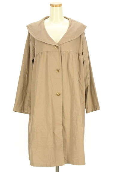 Samansa Mos2（サマンサモスモス）の古着「ehka sopo セーラー襟ロングコート（コート）」大画像１へ