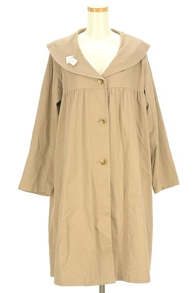 Samansa Mos2（サマンサモスモス）の古着「ehka sopo セーラー襟ロングコート（コート）」大画像４へ