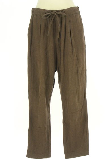 Samansa Mos2（サマンサモスモス）の古着「ヘリンボーン織テーパードパンツ（パンツ）」大画像１へ