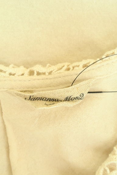 Samansa Mos2（サマンサモスモス）の古着「刺繍レース襟カットソー（カットソー・プルオーバー）」大画像６へ