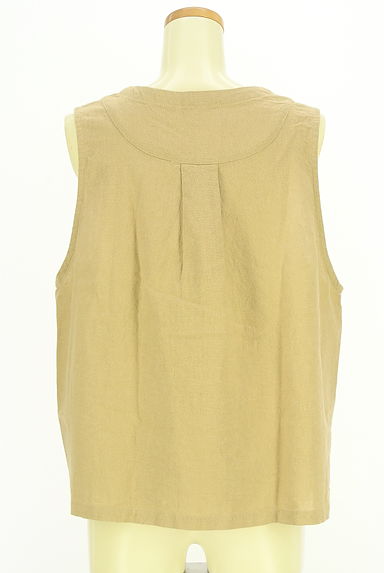 Samansa Mos2（サマンサモスモス）の古着「コットンリネンベスト（ベスト・ジレ）」大画像２へ