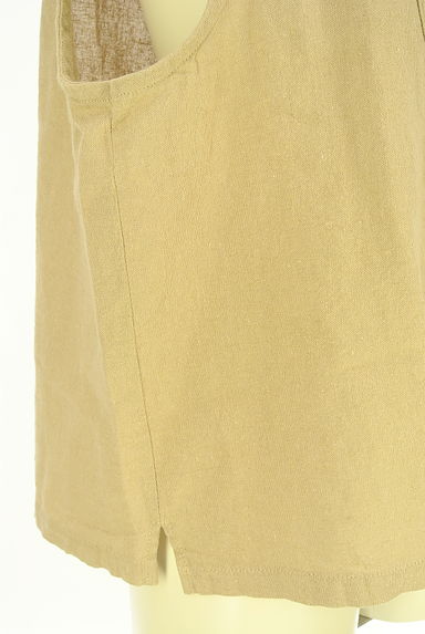 Samansa Mos2（サマンサモスモス）の古着「コットンリネンベスト（ベスト・ジレ）」大画像５へ