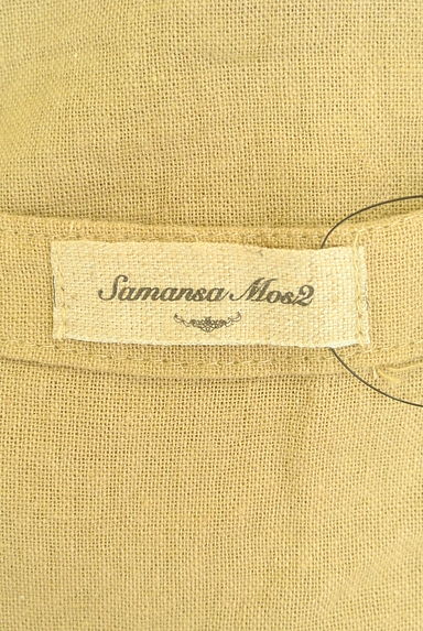 Samansa Mos2（サマンサモスモス）の古着「コットンリネンベスト（ベスト・ジレ）」大画像６へ
