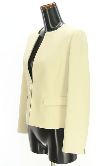 クリックで大画像表示 LAISSE PASSE(レッセパッセ)の古着「ノーカラージャケット(ジャケット)」大画像3へ