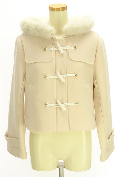 クリックで大画像表示 JILL by JILLSTUART(ジルバイジルスチュアート)の古着「ショート丈ウール混ダッフルコート(コート)」大画像1へ