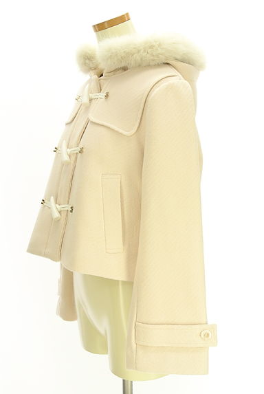 クリックで大画像表示 JILL by JILLSTUART(ジルバイジルスチュアート)の古着「ショート丈ウール混ダッフルコート(コート)」大画像3へ