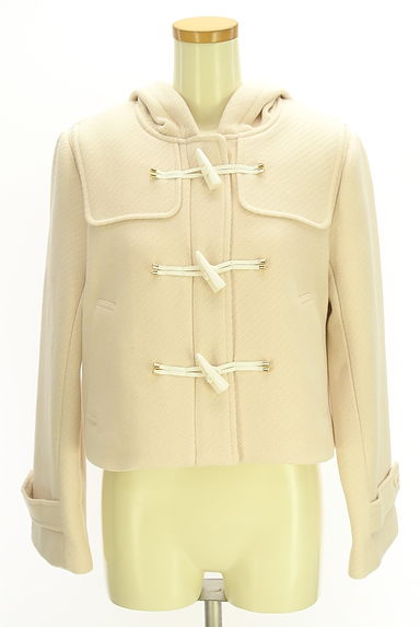 クリックで大画像表示 JILL by JILLSTUART(ジルバイジルスチュアート)の古着「ショート丈ウール混ダッフルコート(コート)」大画像4へ