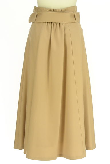 クリックで大画像表示 BLUE LABEL CRESTBRIDGE(ブルーレーベル・クレストブリッジ)の古着「チェック切替ロングフレアスカート(ロングスカート・マキシスカート)」大画像2へ