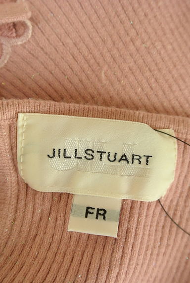 JILL by JILLSTUART（ジルバイジルスチュアート）の古着「袖口レース7分袖リブニットトップス（ニット）」大画像６へ