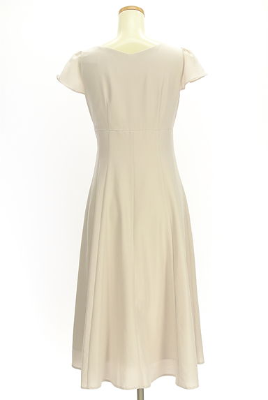 クリックで大画像表示 PROPORTION BODY DRESSING(プロポーションボディドレッシング)の古着「半そで花柄刺繍レースワンピース(ワンピース・チュニック)」大画像2へ