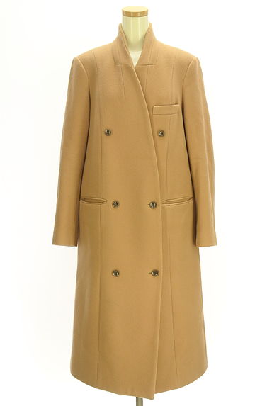 クリックで大画像表示 STATE OF MIND(ステートオブマインド)の古着「ノーカラーウールロングコート(コート)」大画像1へ