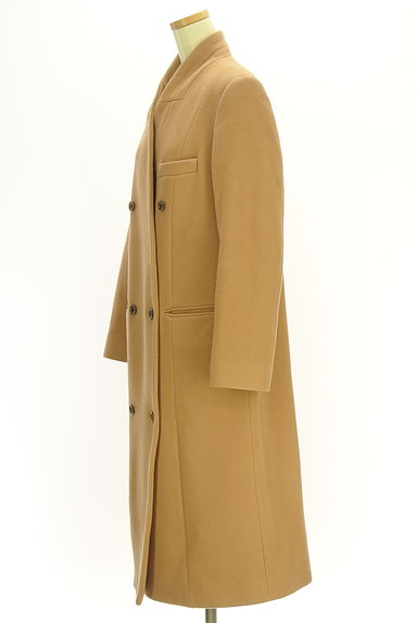 クリックで大画像表示 STATE OF MIND(ステートオブマインド)の古着「ノーカラーウールロングコート(コート)」大画像3へ