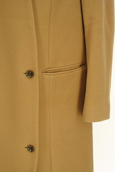 クリックで大画像表示 STATE OF MIND(ステートオブマインド)の古着「ノーカラーウールロングコート(コート)」大画像5へ