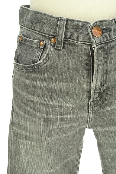 クリックで大画像表示 RED CARD TOKYO(レッドカード トーキョー)の古着「ウォッシュド加工ストレートデニム(デニムパンツ)」大画像4へ