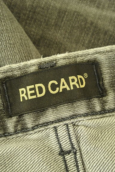 クリックで大画像表示 RED CARD TOKYO(レッドカード トーキョー)の古着「ウォッシュド加工ストレートデニム(デニムパンツ)」大画像6へ