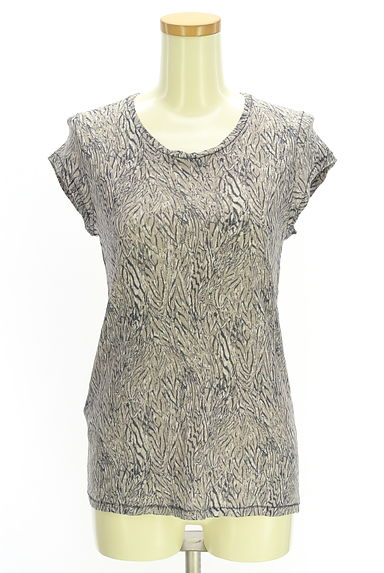 クリックで大画像表示 Comptoir des Cotonniers(コントワーデコトニエ)の古着「フレンチスリーブ総柄カットソー(カットソー・プルオーバー)」大画像1へ