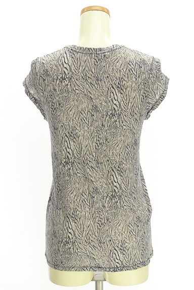 クリックで大画像表示 Comptoir des Cotonniers(コントワーデコトニエ)の古着「フレンチスリーブ総柄カットソー(カットソー・プルオーバー)」大画像2へ