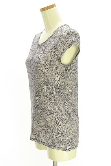 クリックで大画像表示 Comptoir des Cotonniers(コントワーデコトニエ)の古着「フレンチスリーブ総柄カットソー(カットソー・プルオーバー)」大画像3へ