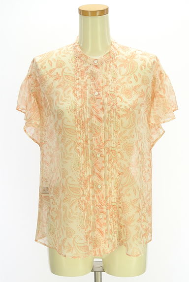 Comptoir des Cotonniers（コントワーデコトニエ）の古着「ペイズリー柄シアーブラウス（ブラウス）」大画像１へ