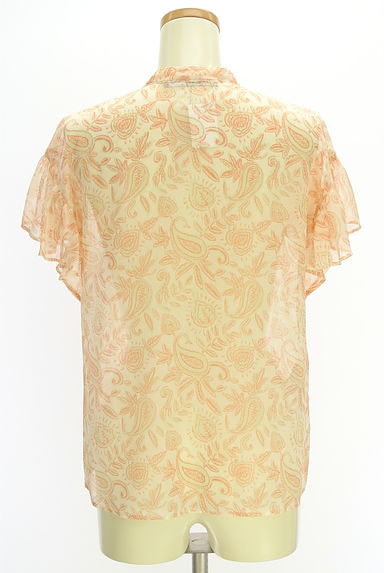 Comptoir des Cotonniers（コントワーデコトニエ）の古着「ペイズリー柄シアーブラウス（ブラウス）」大画像２へ