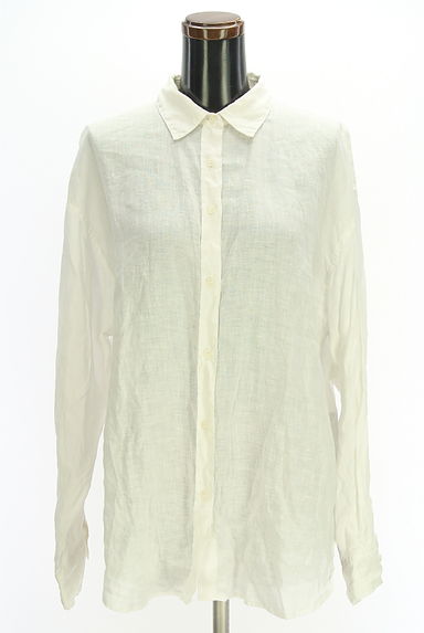 クリックで大画像表示 Mila Owen(ミラオーウェン)の古着「リネンシャツ(ブラウス)」大画像1へ