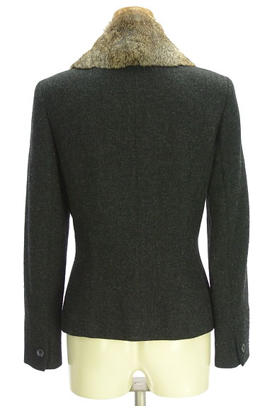 クリックで大画像表示 ANAYI(アナイ)の古着「ファー襟付きウールジャケット(ジャケット)」大画像2へ