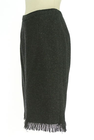 クリックで大画像表示 ANAYI(アナイ)の古着「フリンジウール膝丈スカート(スカート)」大画像3へ