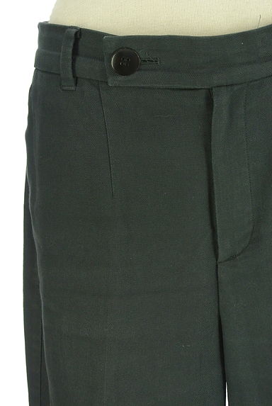 HUMAN WOMAN（ヒューマンウーマン）の古着「センタープレスワイドパンツ（パンツ）」大画像４へ