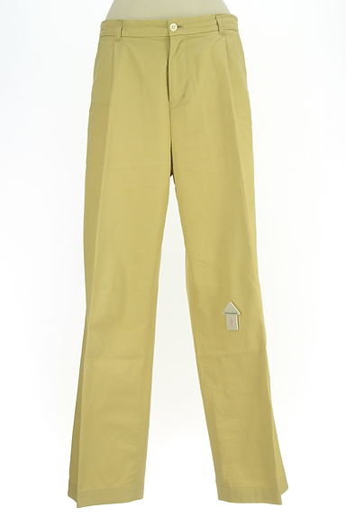 HUMAN WOMAN（ヒューマンウーマン）の古着「センタープレスストレートパンツ（パンツ）」大画像４へ