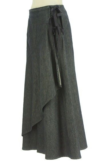 INGEBORG（インゲボルグ）の古着「ラップ風ロングフレアスカート（ロングスカート・マキシスカート）」大画像３へ