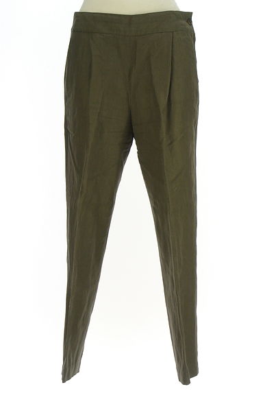 MARGARET HOWELL（マーガレットハウエル）の古着「センタープレステーパードパンツ（パンツ）」大画像１へ