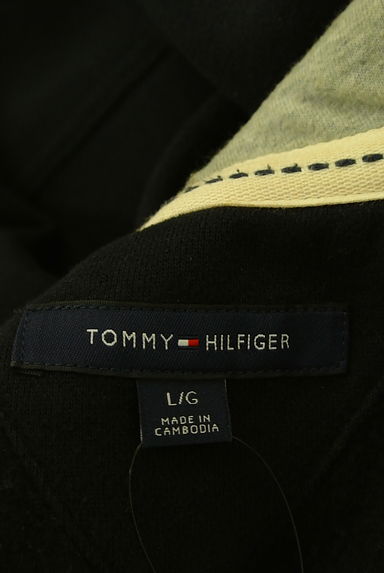 クリックで大画像表示 TOMMY HILFIGER(トミーヒルフィガー)の古着「ジップアップ裏起毛パーカー(スウェット・パーカー)」大画像6へ