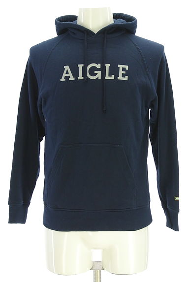 クリックで大画像表示 AIGLE(エーグル)の古着「ロゴプリントスウェットパーカー(スウェット・パーカー)」大画像1へ