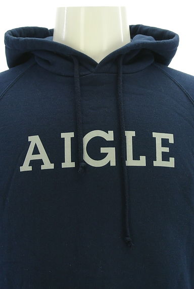 クリックで大画像表示 AIGLE(エーグル)の古着「ロゴプリントスウェットパーカー(スウェット・パーカー)」大画像4へ