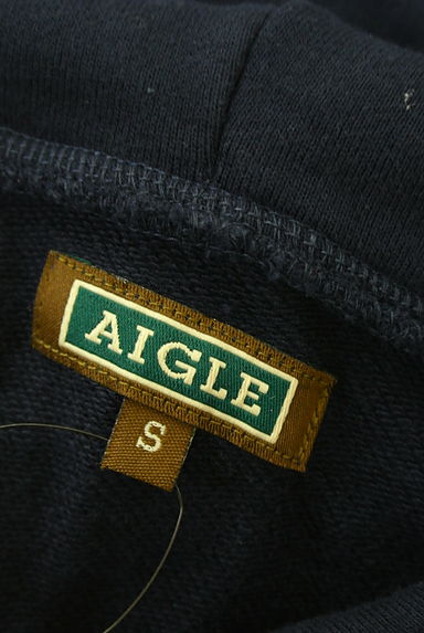クリックで大画像表示 AIGLE(エーグル)の古着「ロゴプリントスウェットパーカー(スウェット・パーカー)」大画像6へ