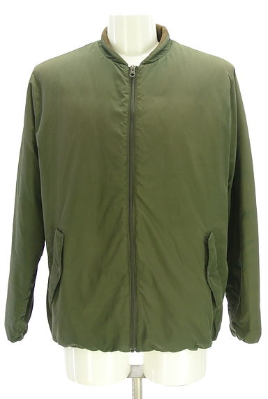 クリックで大画像表示 coen(コーエン)の古着「ジップアップ中綿ブルゾン(ブルゾン・スタジャン)」大画像1へ