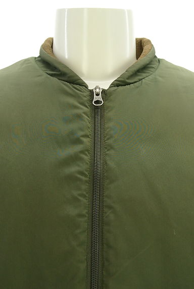 クリックで大画像表示 coen(コーエン)の古着「ジップアップ中綿ブルゾン(ブルゾン・スタジャン)」大画像4へ